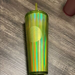 Starbucks Iridescent Green Tumbler